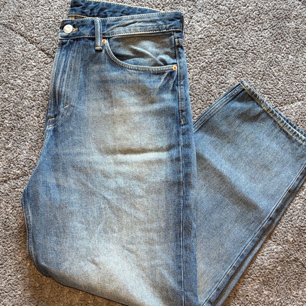 H&M Men's Straight Blue Jeans